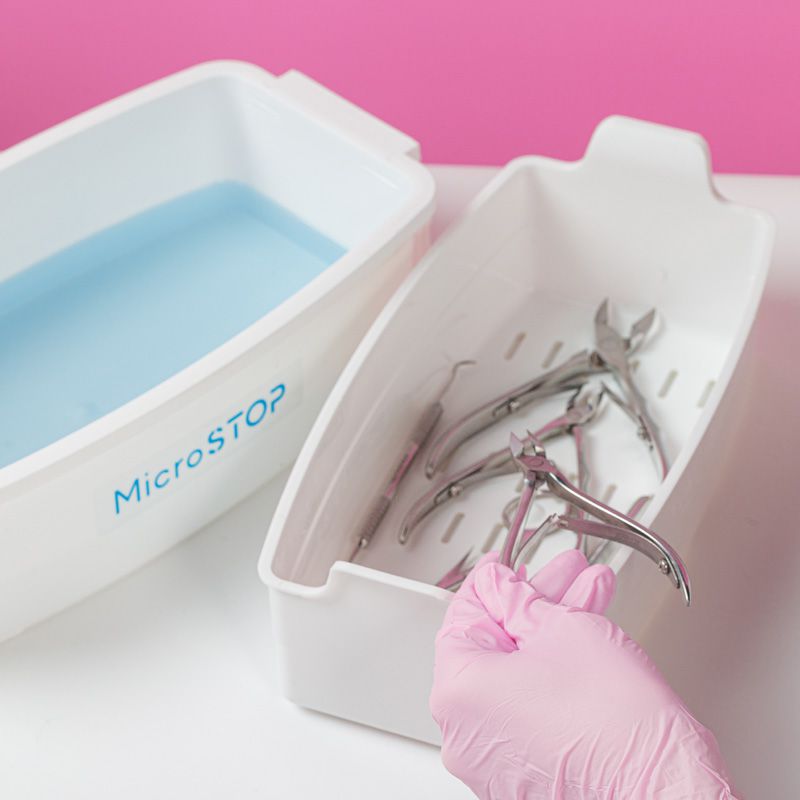 מיכל לחיטוי כלים - 3 ליטר MicroStop Instrument container