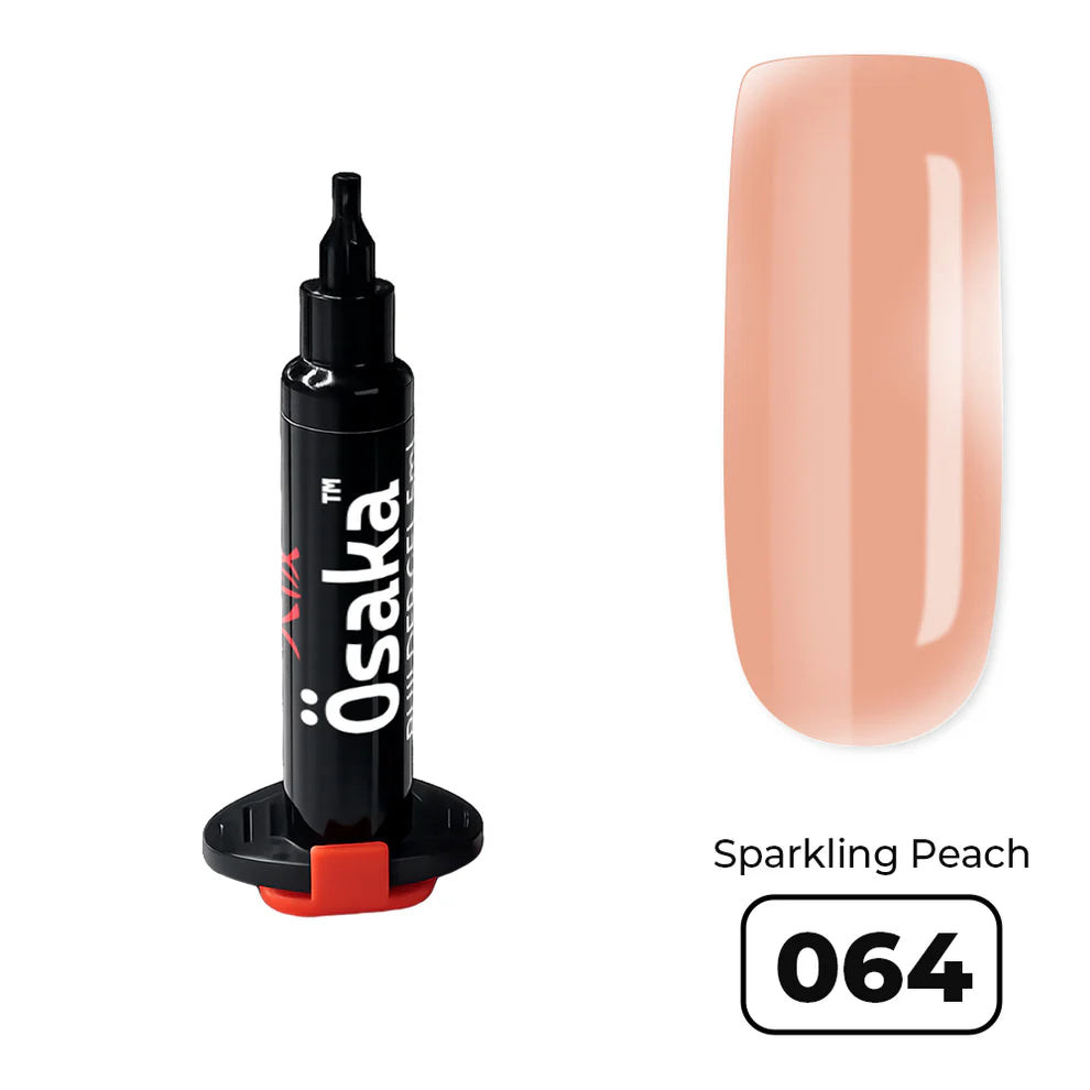 Builder Gel Injector Sparkling Peach 064 Osaka 5ml