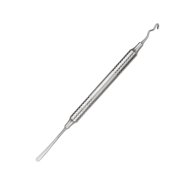 שפטולה דו-צדדית עם וו קלת-משקל לעבודה עם לולאת ORTOGRIP