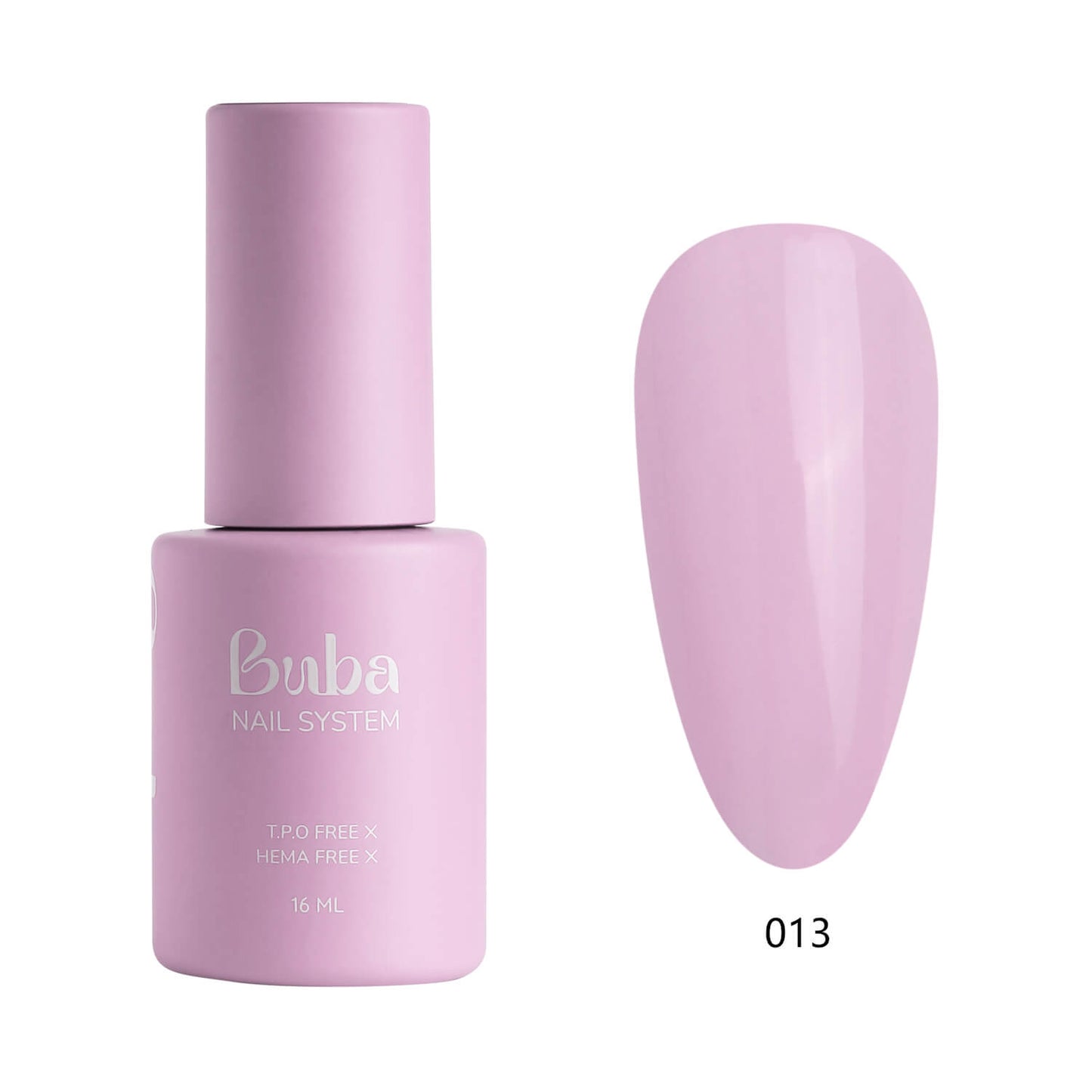 לק ג׳ל בובה Buba HEMA FREE גוון 013
