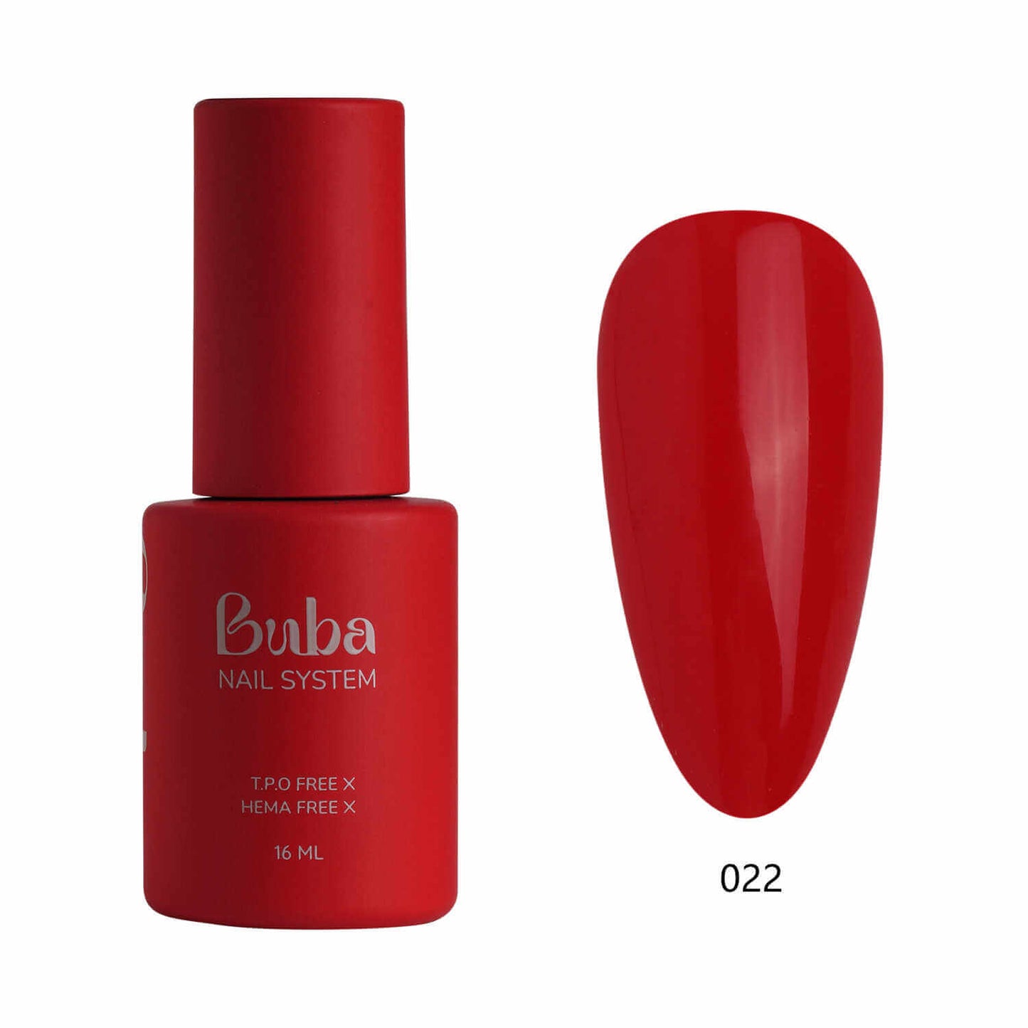 לק ג׳ל בובה Buba HEMA FREE גוון 022