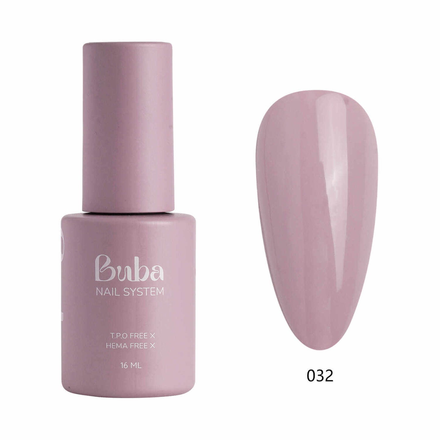 לק ג׳ל בובה Buba HEMA FREE גוון 032