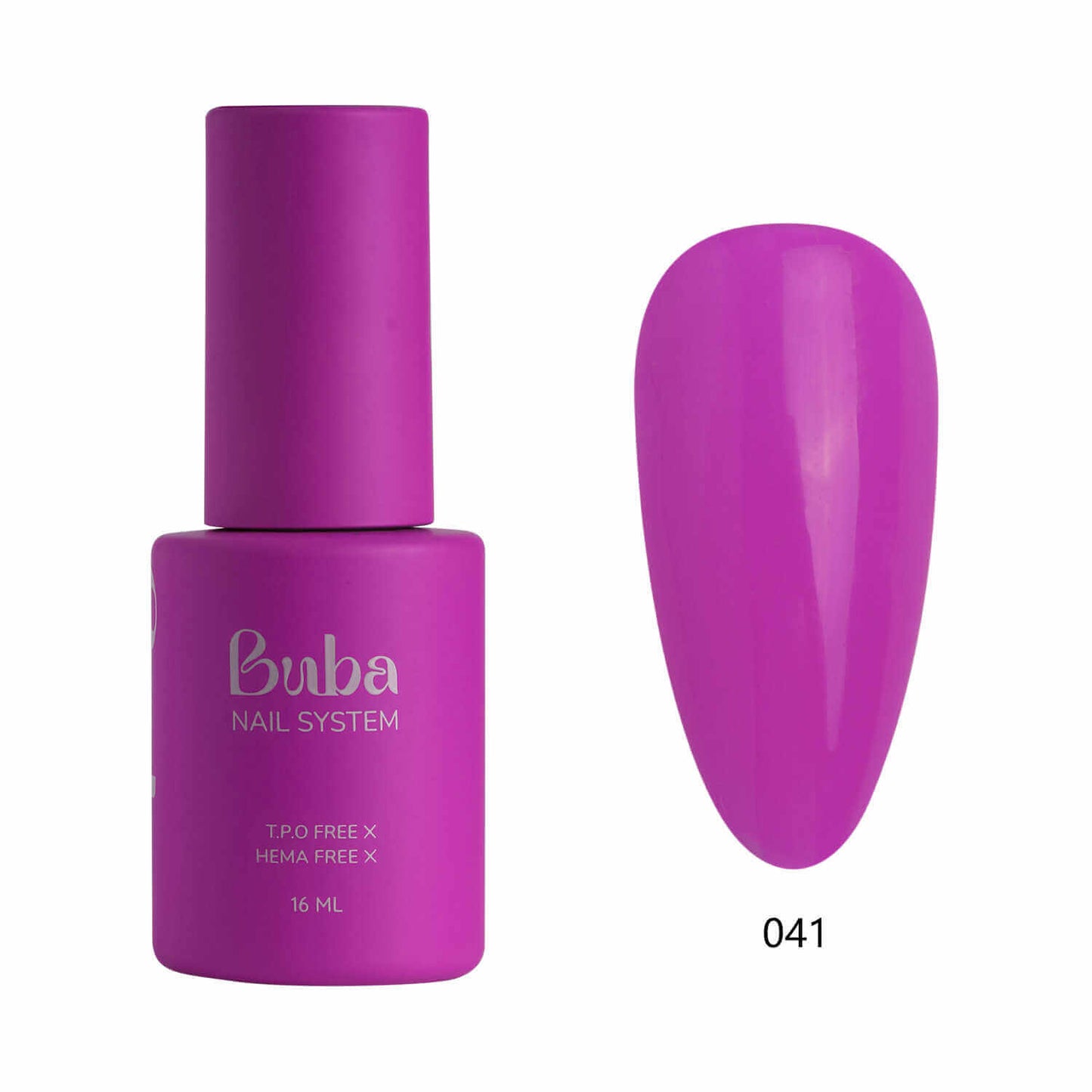 לק ג׳ל בובה Buba HEMA FREE גוון 041