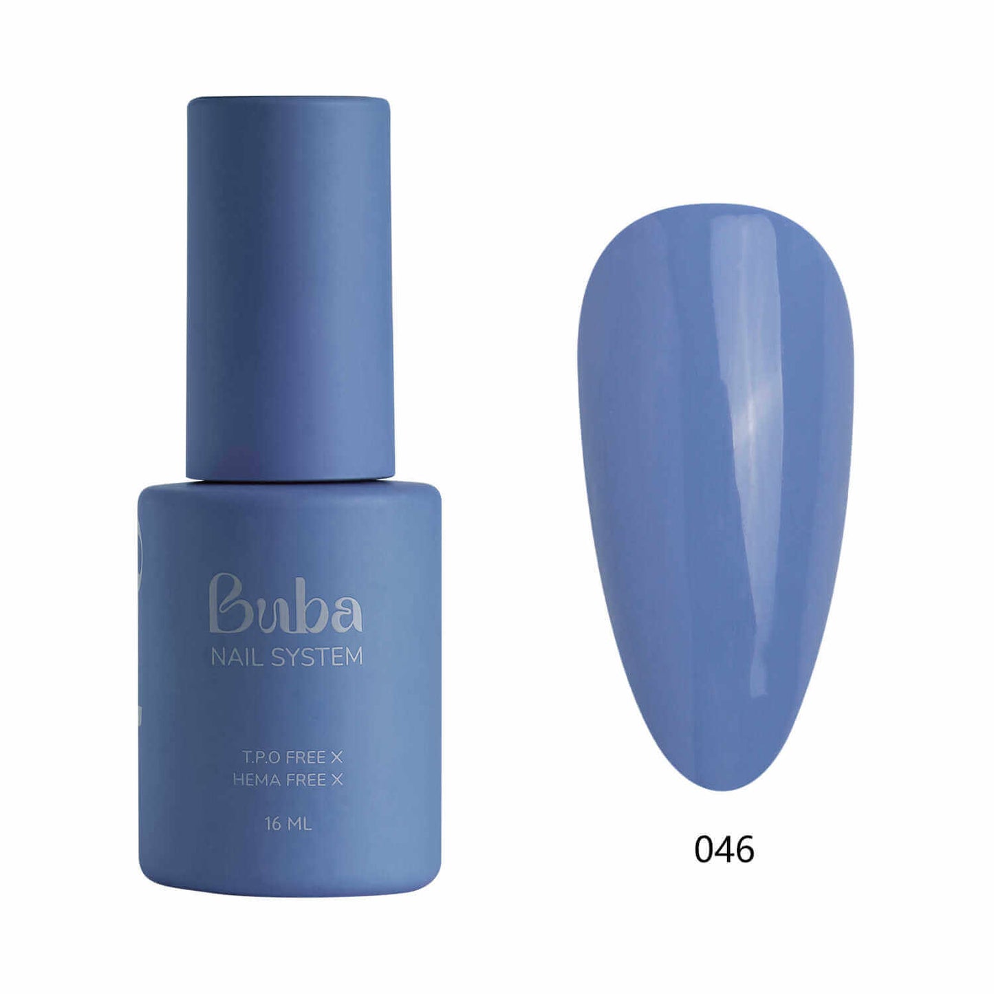 לק ג׳ל בובה Buba HEMA FREE גוון 046