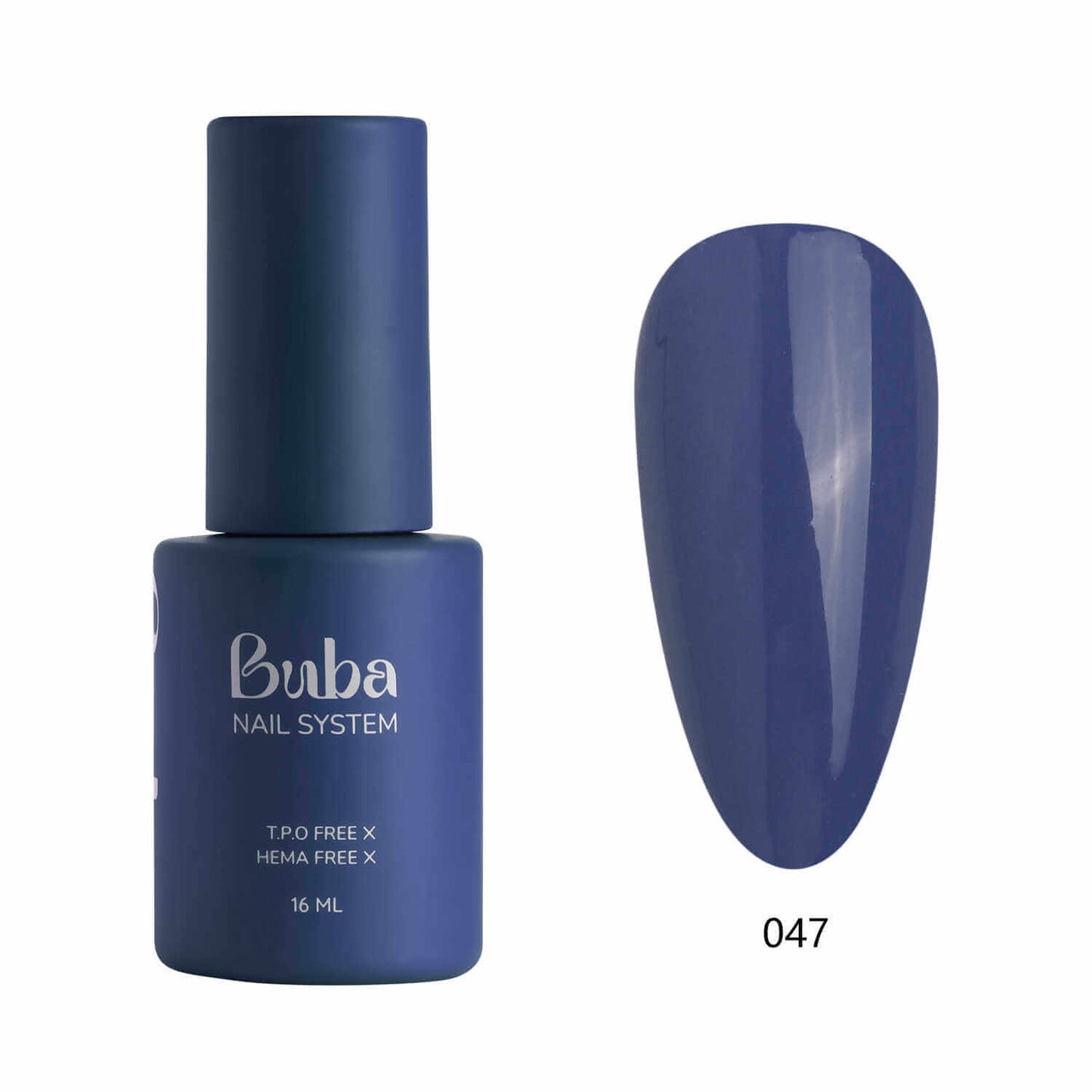 לק ג׳ל בובה Buba HEMA FREE גוון 047