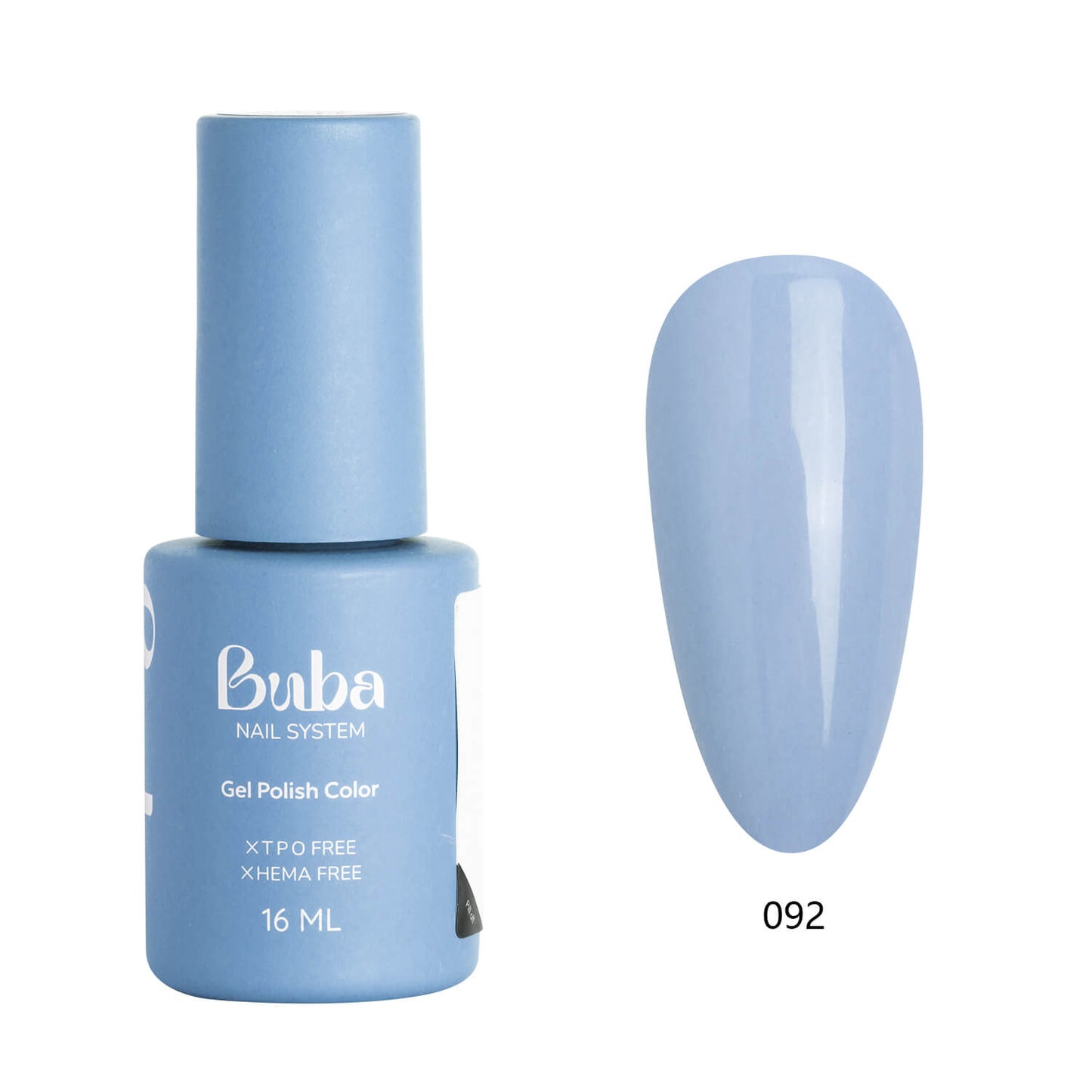 לק ג׳ל בובה Buba HEMA FREE גוון 092