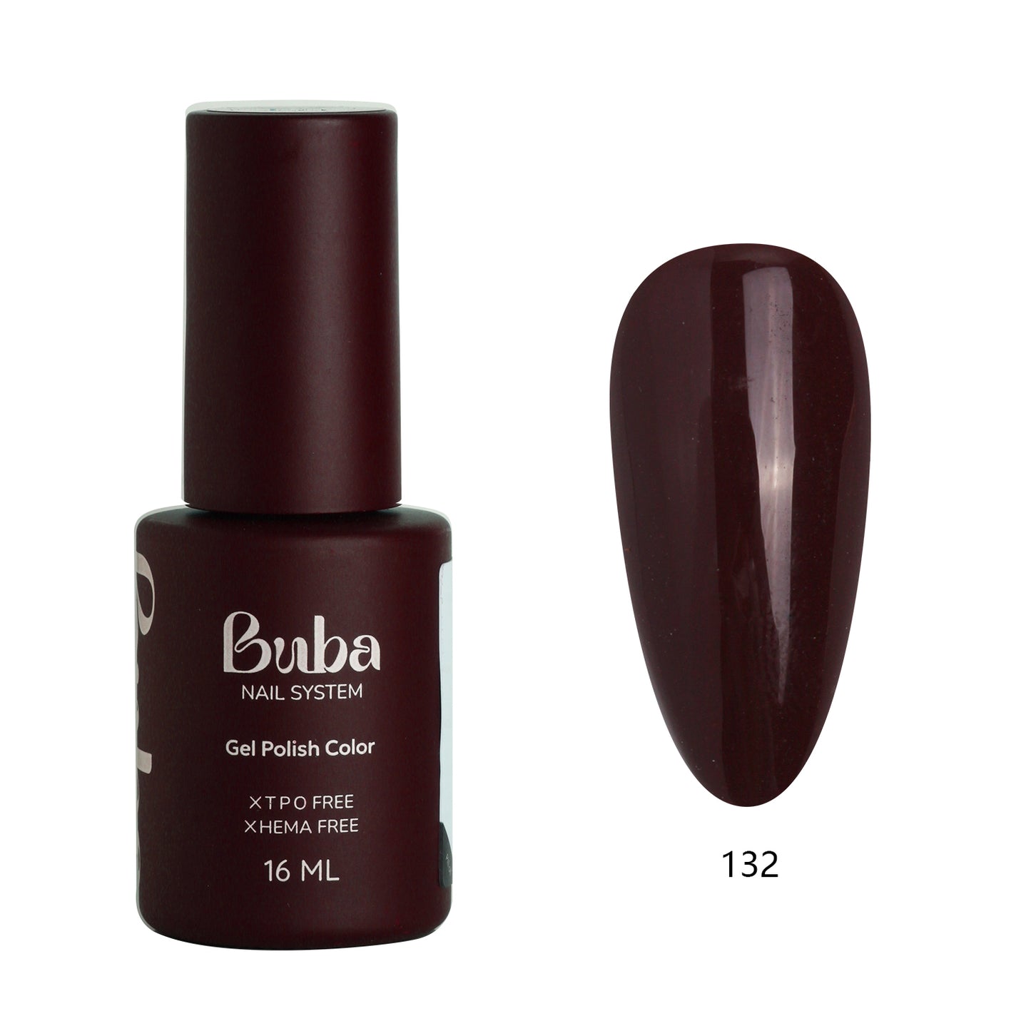 לק ג׳ל בובה Buba HEMA FREE גוון 132