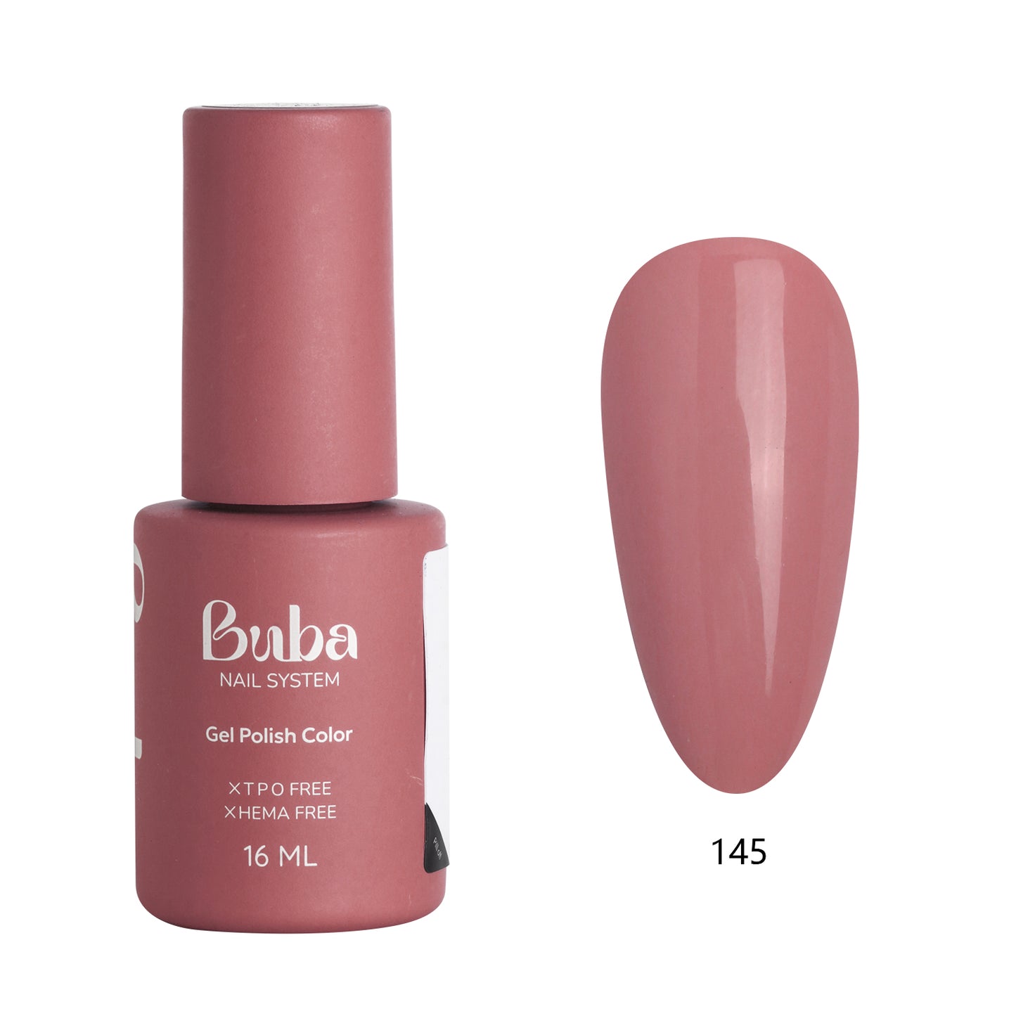 לק ג׳ל בובה Buba HEMA FREE גוון 145