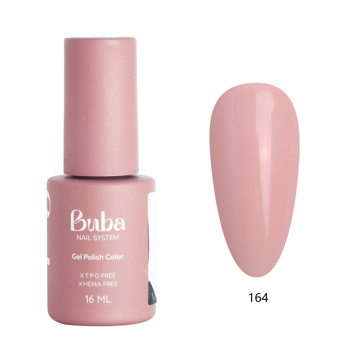 לק ג׳ל בובה Buba HEMA FREE גוון 164