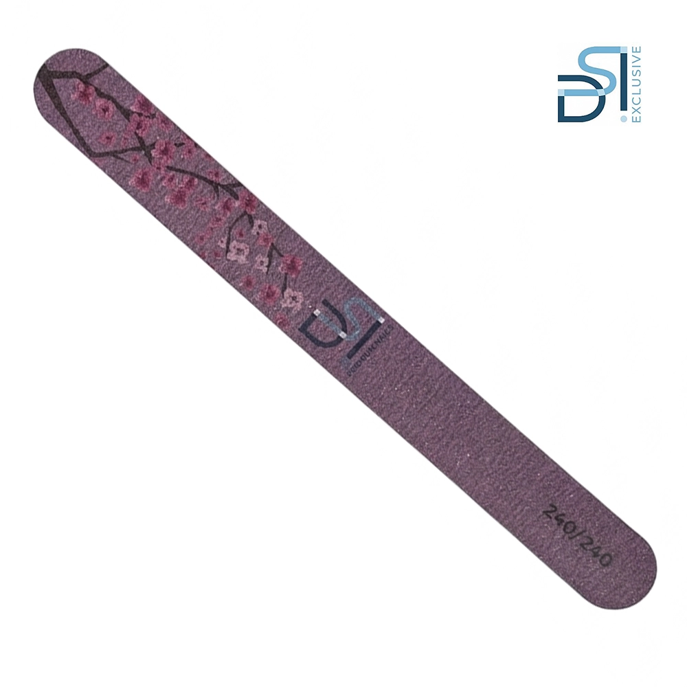 פצירה מקצועית ישרה גסות 240/240 Straight File DSI Premium Nails