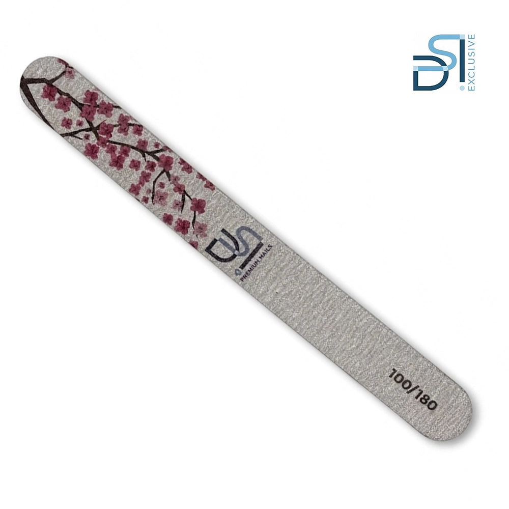 פצירה מקצועית ישרה גסות 100/180 Straight File DSI Premium Nails