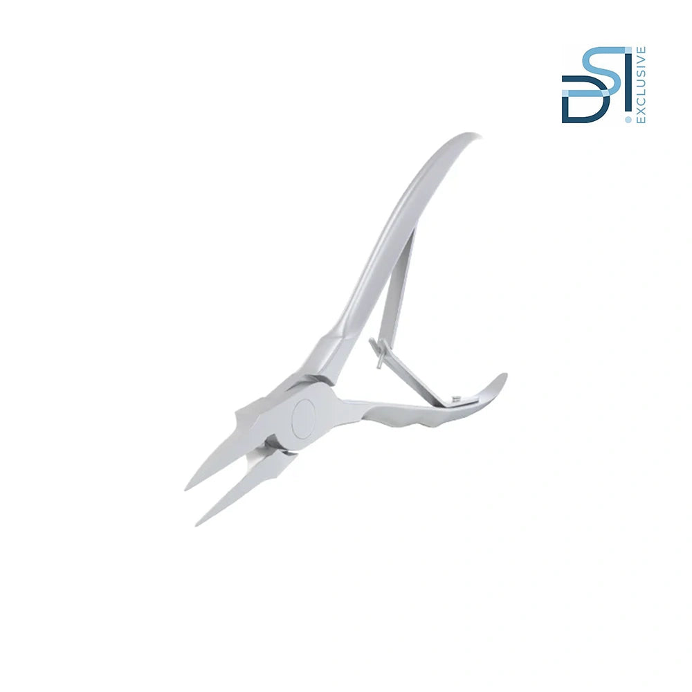 צבת לציפורן חודרנית, להב 17מ"מ DSI Exclusive Podology Nippers NI-KD3114