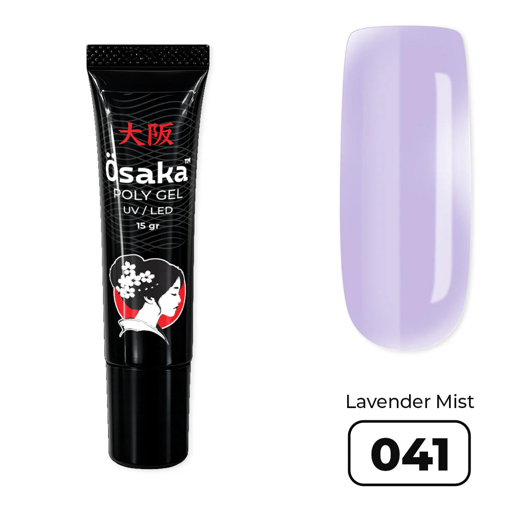 פוליג׳ל 15 מ״ל .PolyGel Tube Lavender Mist 041 Osaka
