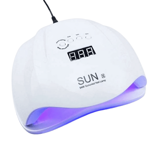 מנורת ייבוש ציפורניים 54W SUN X UV/LED