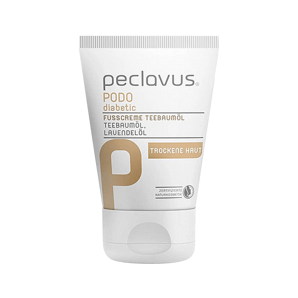 קרם רגליים עם שמן עץ התה 30 מ"ל 5440301 Peclavus diabetic tea oil foot cream.