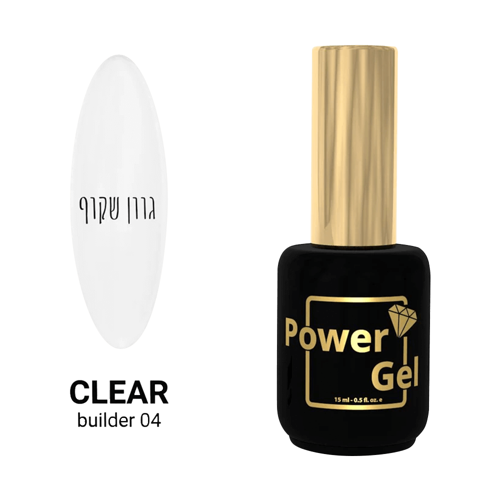 Builder gel 04 Clear Power gel.15ml