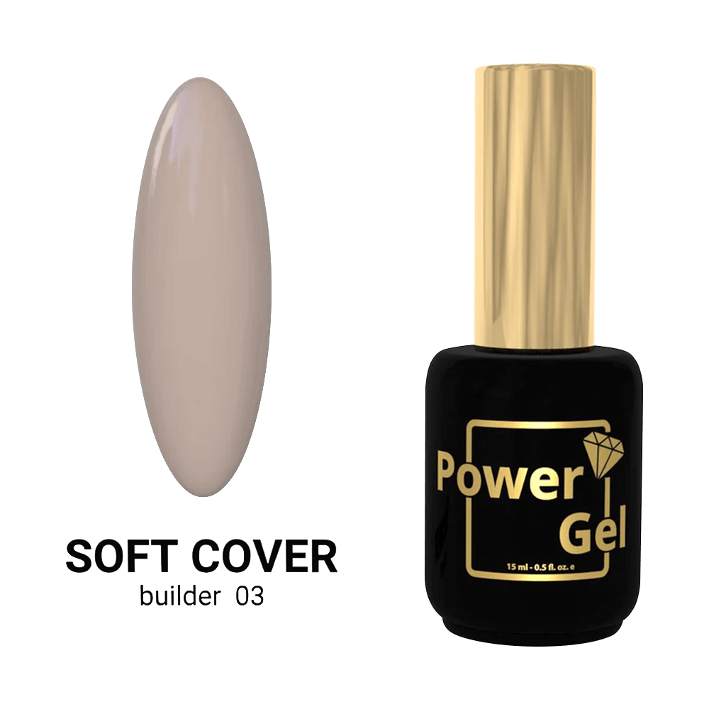 Builder gel  03 Soft Cover Power gel.15ml