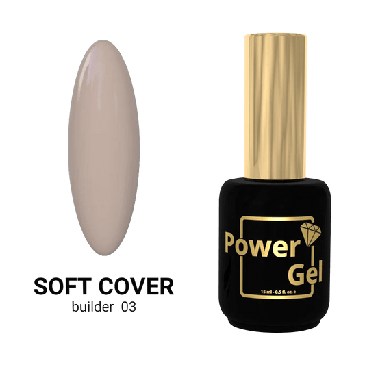 Builder gel  03 Soft Cover Power gel.15ml