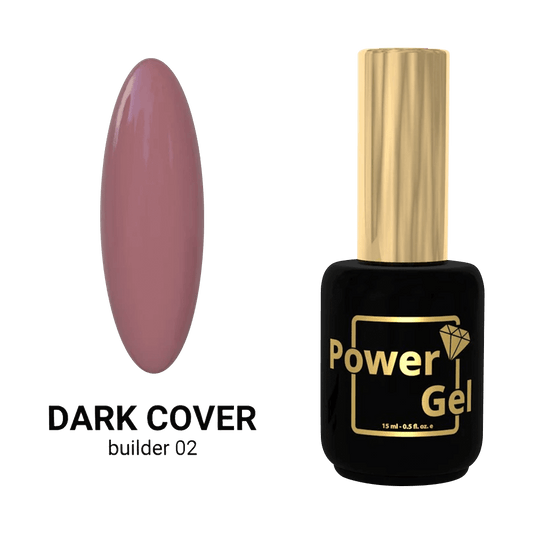 Builder gel 02 Dark Cover Power gel.15ml