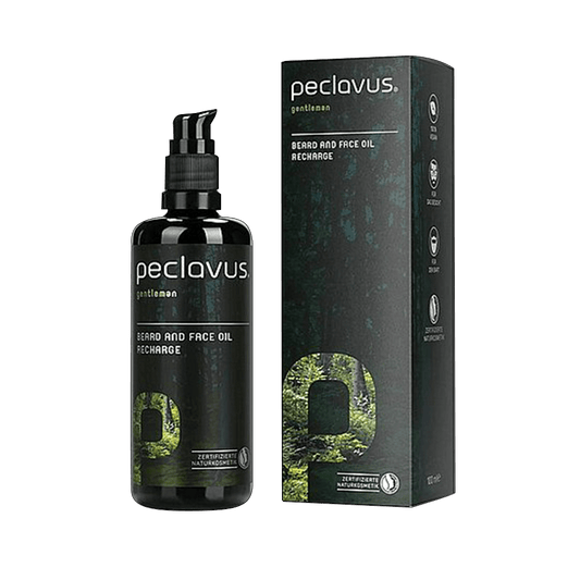 שמן לגבר לשפם וזקן 100מ"ל RUCK Peclavus Beard and Face Oil Recharge