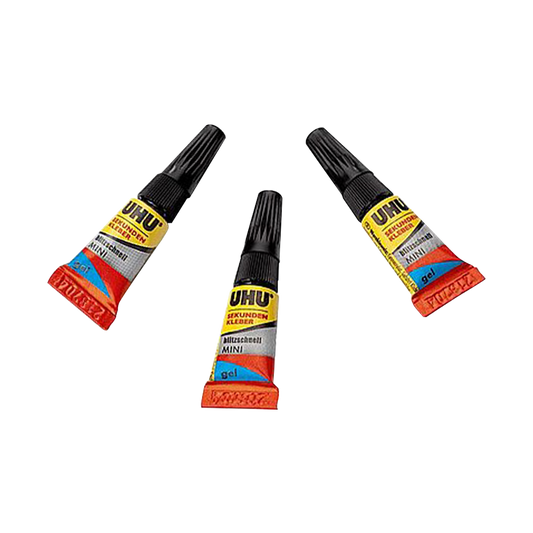 דבק-ג'ל למערכות תיקון ציפורניים 1 גרם 3 יח. RUCK Adhezsive gel