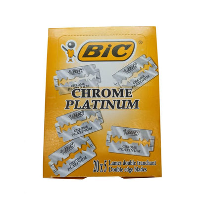 BIC CHROM PLATINUM OLTON (סה""כ 100 יח)