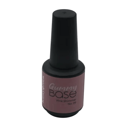 Gummy Base Pink  Shimmer  No.09 20 ml.גומי בייס