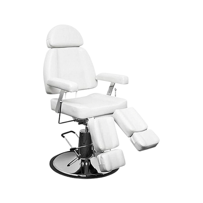 כיסא  פדיקור הידראולי מקצועי עם רגליים נפרדות AM8629C (שחור ,לבן)