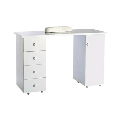 שולחן עבודה מעץ למניקור ולבניית ציפורניים AM-2802