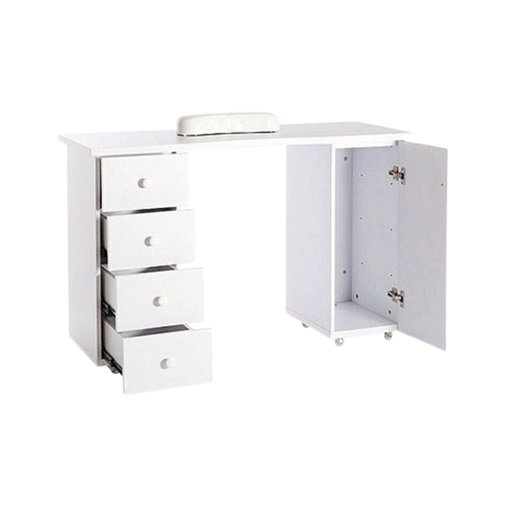 שולחן עבודה מעץ למניקור ולבניית ציפורניים AM-2802