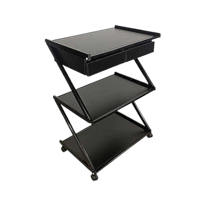 עגלת קוסמטיקה בצורת AM7209 Z.(שחור ,לבן)