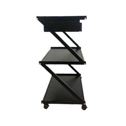 עגלת קוסמטיקה בצורת AM7209 Z.(שחור ,לבן)