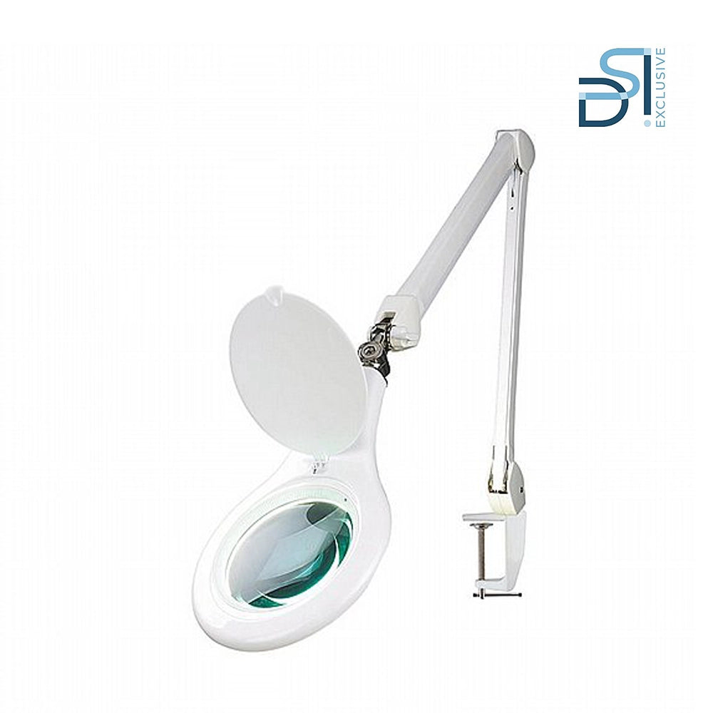 מנורת LED מגדלת עם תופסן שולחני 3 דיופטר  DSI Exclusive
