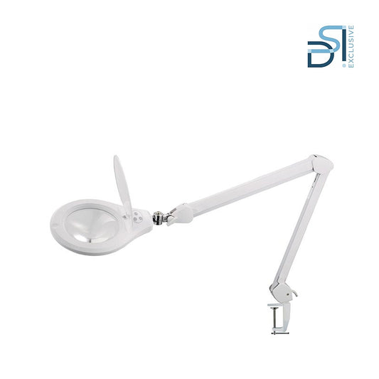 מנורת LED מגדלת עם תופסן שולחני 5 דיופטר DSI Exclusive