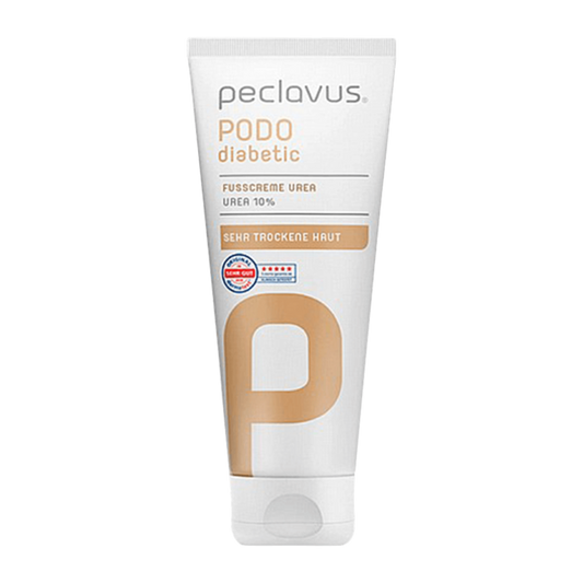 קרם רגליים עם אוריאה 10% 100 מ״לֹ .PECLAVUS PODO Diabetic RUCK.5440402 Foot cream with urea