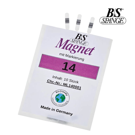 B/S Magnet Spange - פסי תיקון מגנטיים לטיפול בציפורן חודרנית 10 יח מידה14