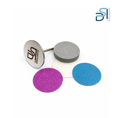Pedicure set - סט דיסק + מדבקות שיוף 5 יח׳ Ø 25 מ״מ DSI Exclusive