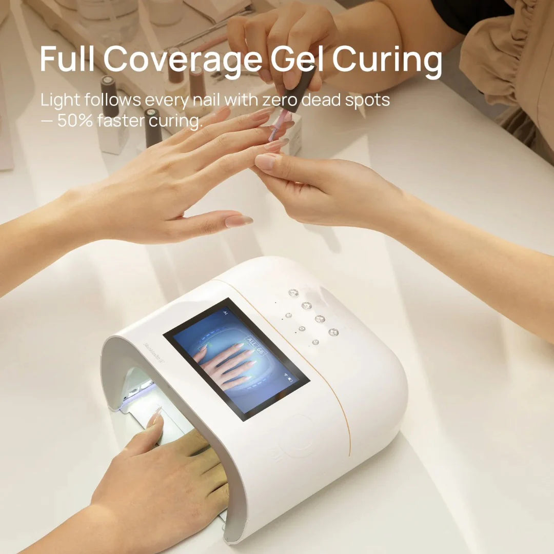 מנורת O NAIL AI Smart Lamp -  UV/LED חכמה עם בינה מלאכותית
