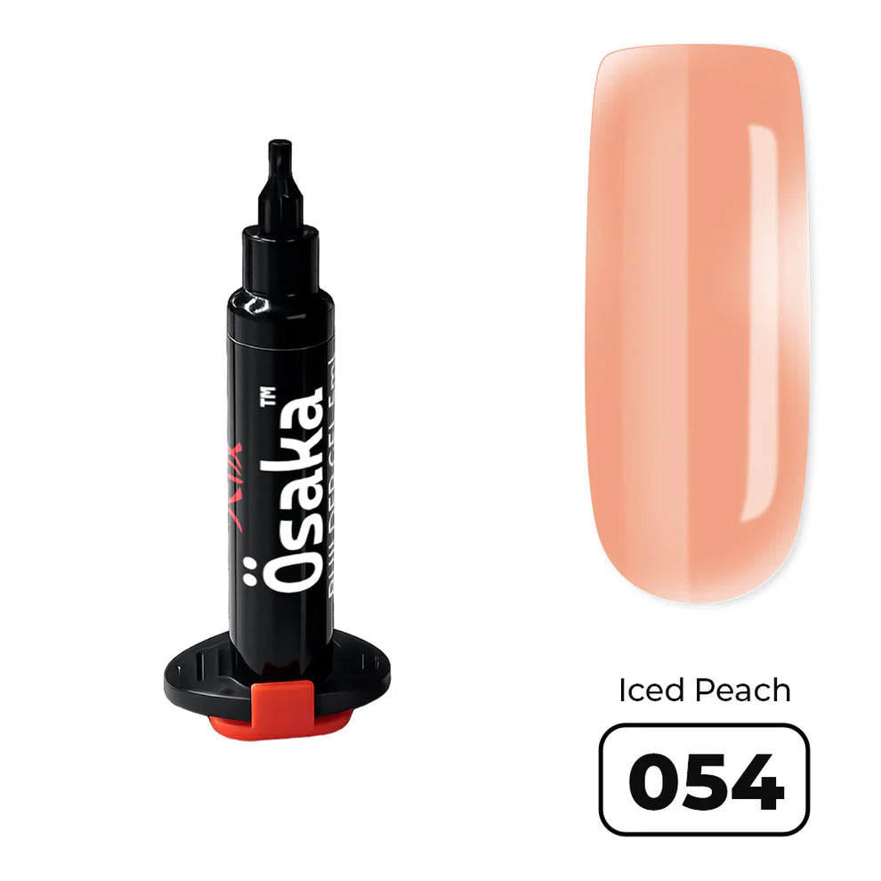 Builder Gel Injector Iced Peach 054 Osaka 5ml