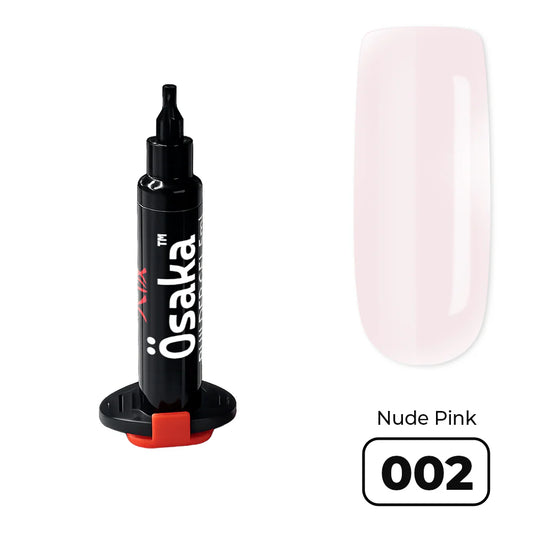 ג׳ל בנייה במזרק 5 מ״ל Builder Gel Injector Nude Pink 002 Osaka