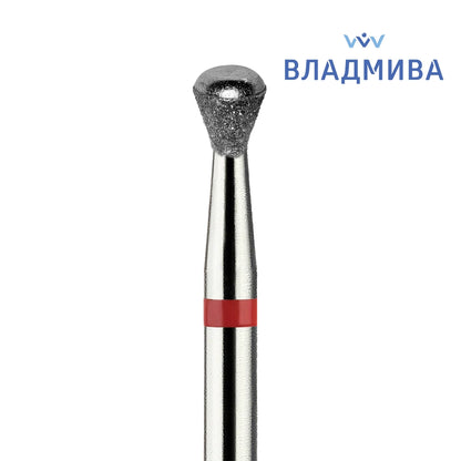 ראש יהלום בטיחותי Safe Bit קונוס "פעמון הפוך", אדום עדין Vladmiva 010/031Е2