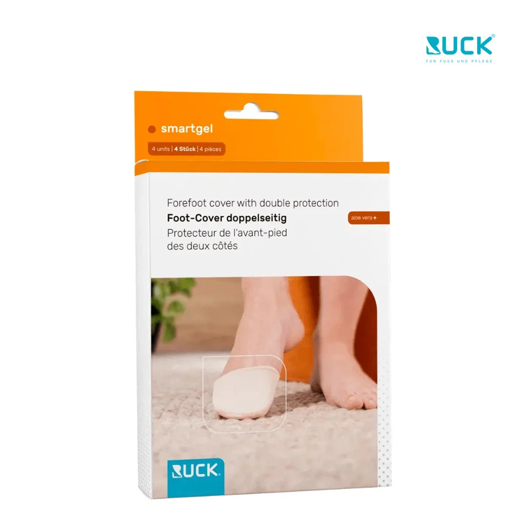 Smart Gel Foot Cover- כיסוי קדמת כף הרגל עם הגנה כפולה 4 יח׳
