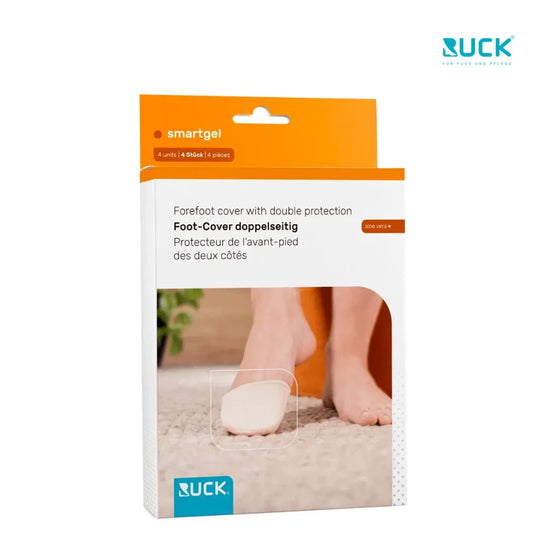 Smart Gel Foot Cover- כיסוי קדמת כף הרגל עם הגנה כפולה 4 יח׳