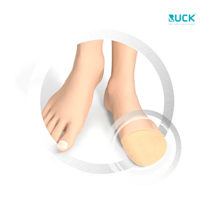Smart Gel Foot Cover- כיסוי קדמת כף הרגל עם הגנה כפולה 4 יח׳