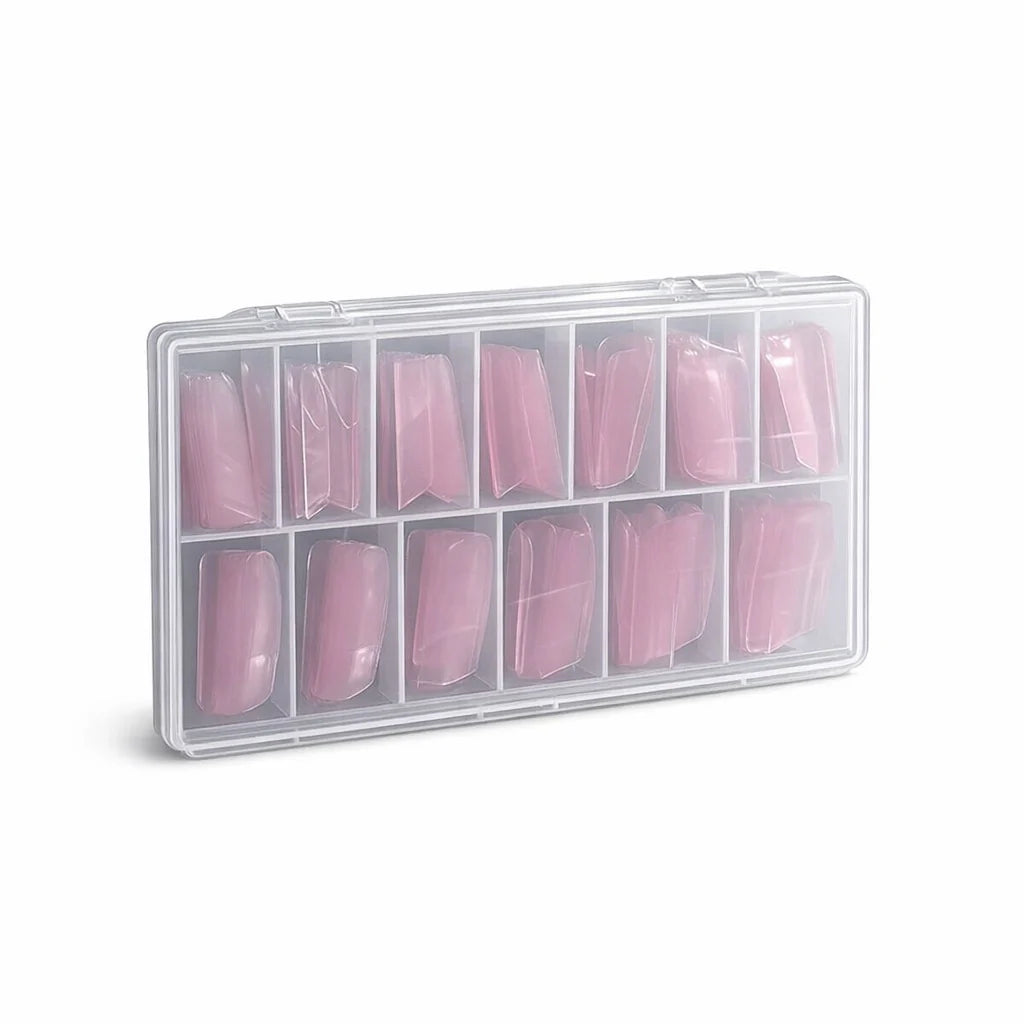 טיפסים הפוכים ישירים 150 יח Tips Pink Dual Forms