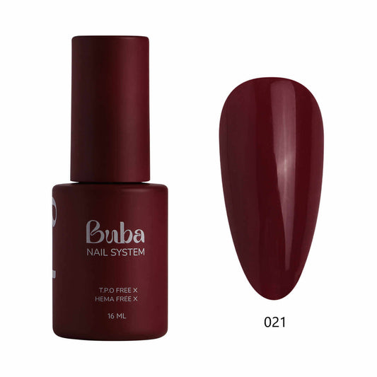 לק ג׳ל בובה Buba HEMA FREE גוון 021