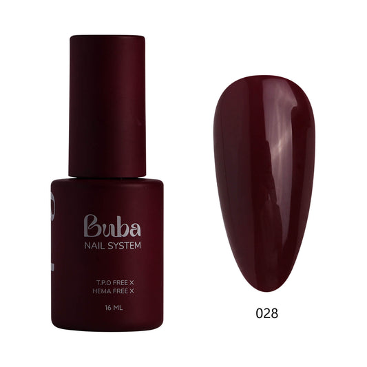 לק ג׳ל בובה Buba HEMA FREE גוון 028