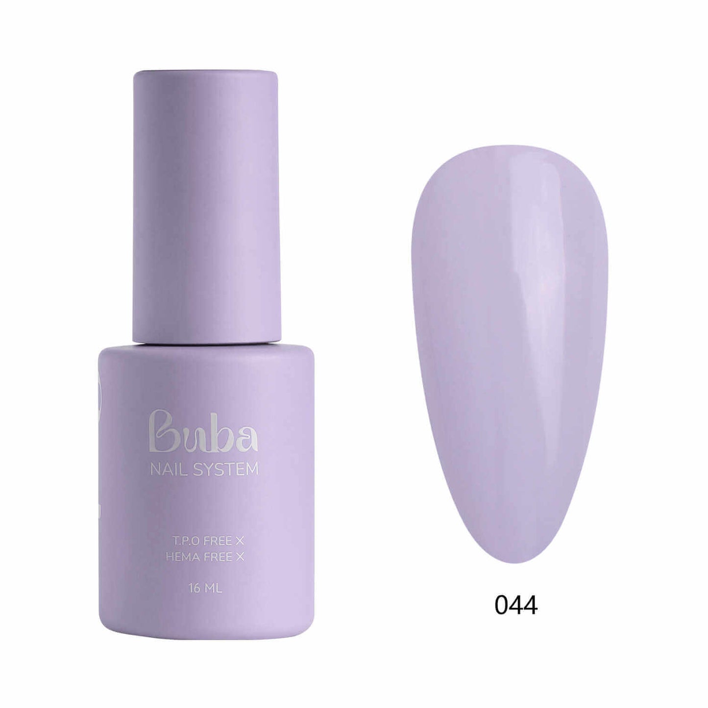 לק ג׳ל בובה Buba HEMA FREE גוון 044