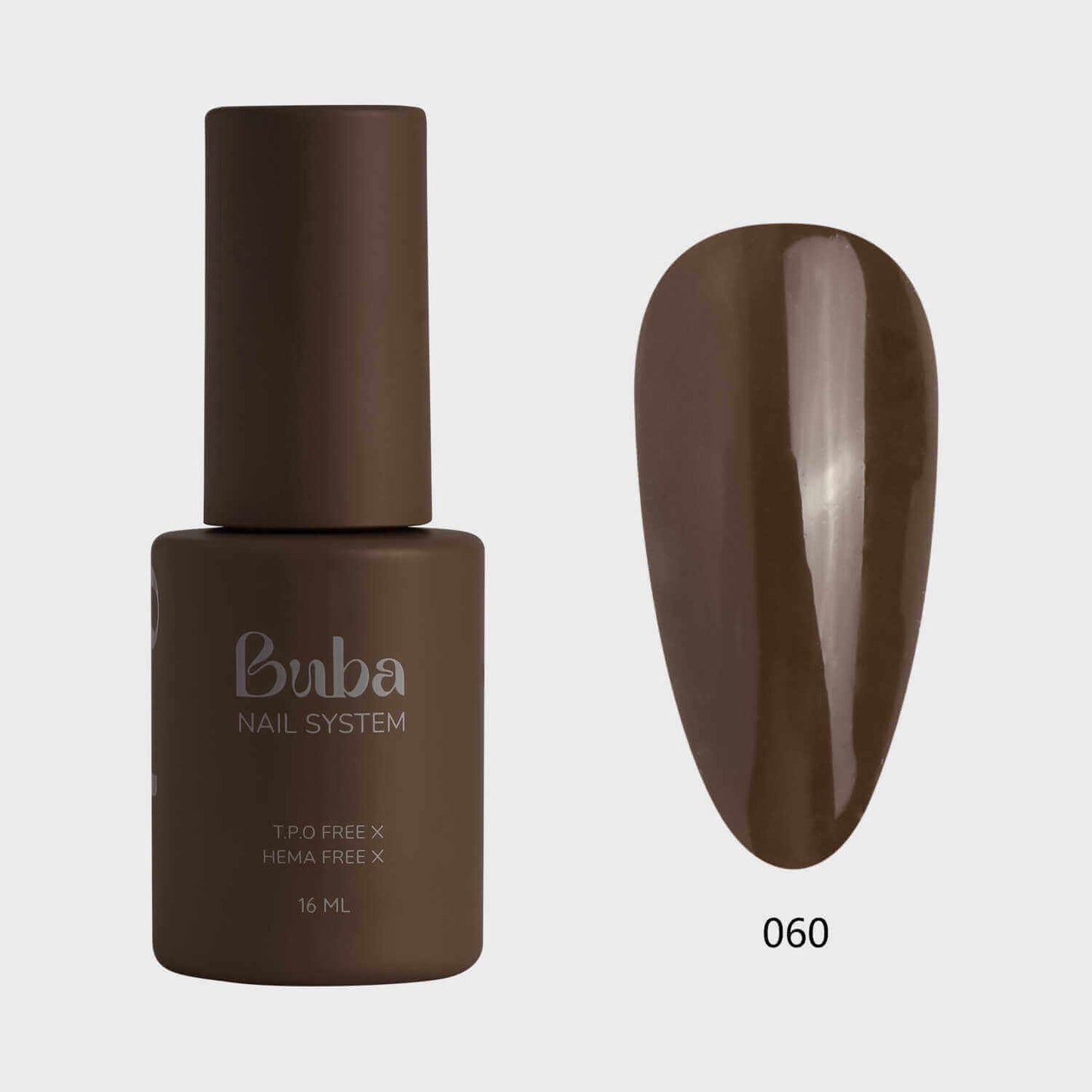 לק ג׳ל בובה Buba HEMA FREE גוון 060