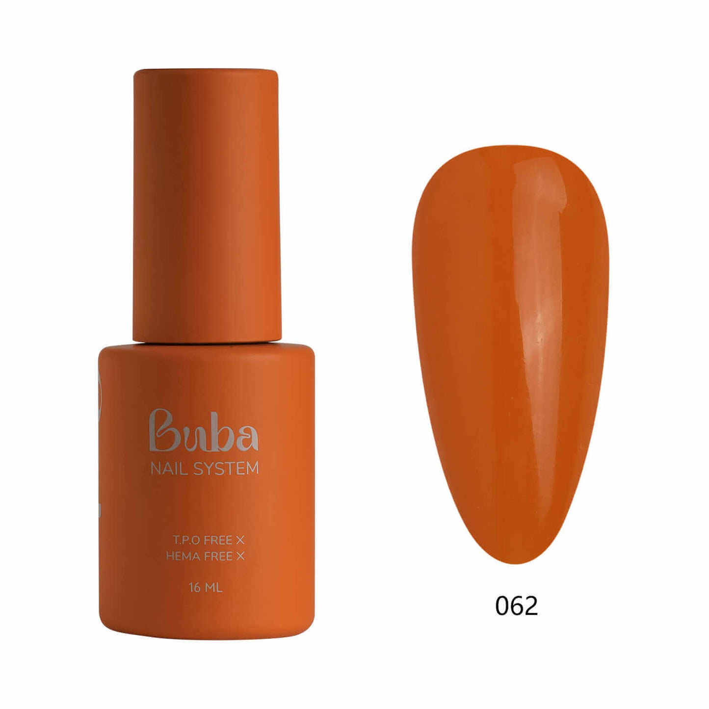 לק ג׳ל בובה Buba HEMA FREE גוון 062